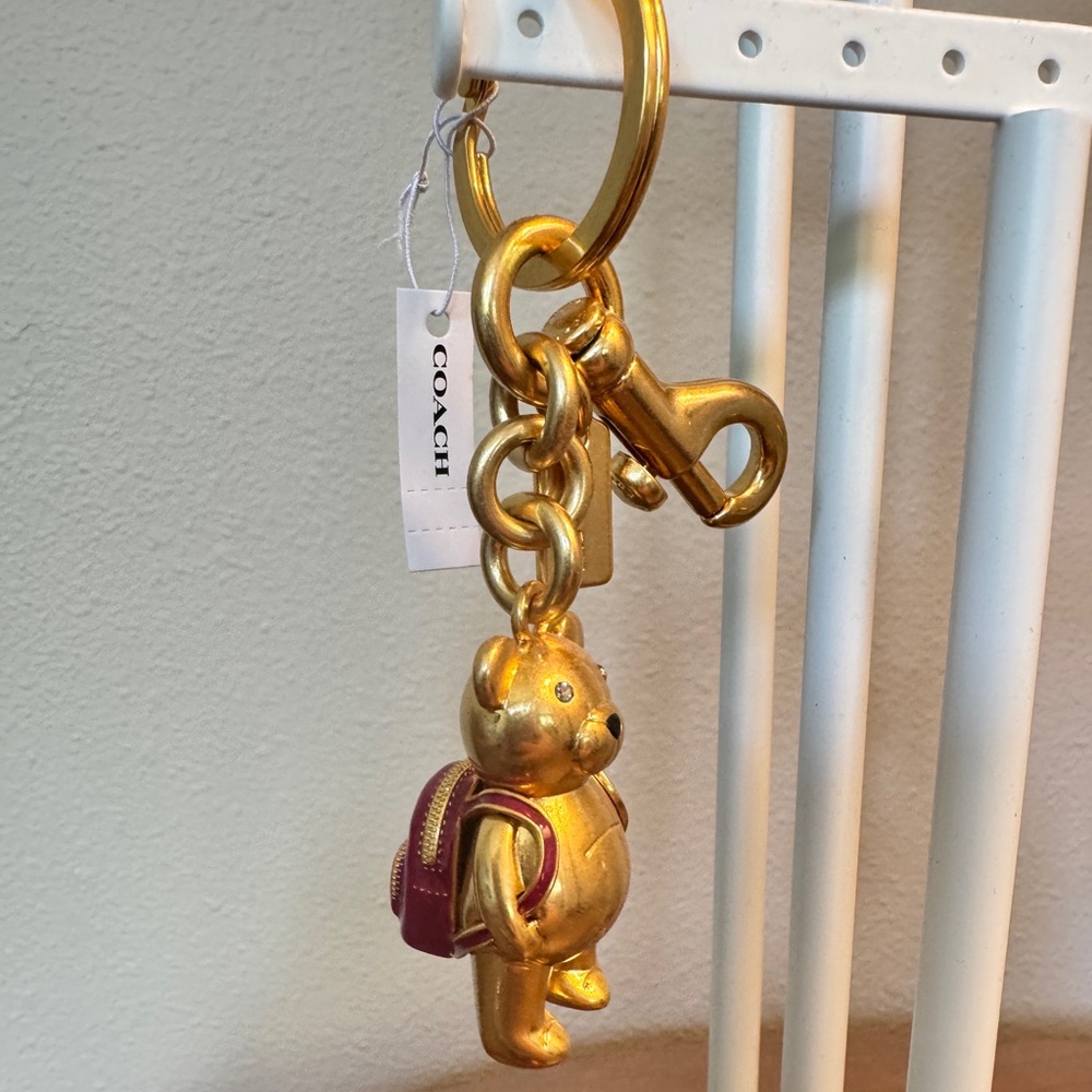 COACH Bear Keychain - Backpack Bear